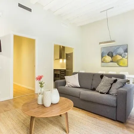 Apartmán Bright And Modern 4bedroom With Terrace In Ramblas P1