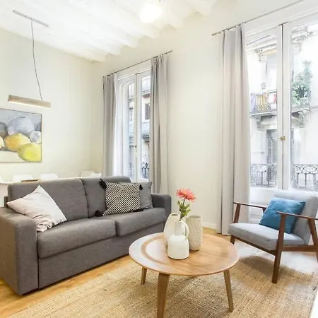 Bright And Modern 4bedroom With Terrace In Ramblas P1 Apartamento